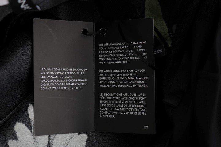 Dolce & Gabbana  Multicolor Silk Sunflower Print Long Maxi Dress #women, Brand_Dolce & Gabbana, Catch, Clothing_Dress, Dolce & Gabbana, Dresses - Women - Clothing, feed-agegroup-adult, feed-color-multicolor, feed-gender-female, feed-size-IT38|XS, feed-size-IT40|S, Gender_Women, IT38|XS, IT40|S, IT42|M, Kogan, Multicolor, Women - New Arrivals at SEYMAYKA