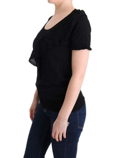 MARGHI LO' 100% Lana Wool Top Blouse T-shirt #women, Black, Catch, feed-agegroup-adult, feed-color-black, feed-gender-female, feed-size-IT42|M, feed-size-IT44|L, feed-size-IT46|XL, Gender_Women, IT42|M, IT44|L, IT46|XL, Kogan, MARGHI LO', Tops & T-Shirts - Women - Clothing, Women - New Arrivals at SEYMAYKA