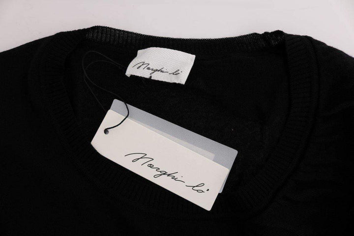 MARGHI LO' 100% Lana Wool Top Blouse T-shirt #women, Black, Catch, feed-agegroup-adult, feed-color-black, feed-gender-female, feed-size-IT42|M, feed-size-IT44|L, feed-size-IT46|XL, Gender_Women, IT42|M, IT44|L, IT46|XL, Kogan, MARGHI LO', Tops & T-Shirts - Women - Clothing, Women - New Arrivals at SEYMAYKA