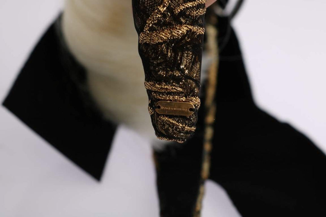 Dolce & Gabbana  Black Crystal White Diadem Headband #women, Accessories - New Arrivals, Black, Brand_Dolce & Gabbana, Catch, Dolce & Gabbana, feed-agegroup-adult, feed-color-black, feed-gender-female, feed-size-OS, Gender_Women, Headbands - Women - Accessories, Kogan at SEYMAYKA