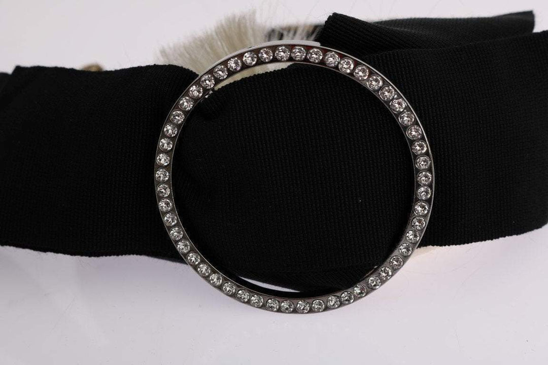 Dolce & Gabbana  Black Crystal White Diadem Headband #women, Accessories - New Arrivals, Black, Brand_Dolce & Gabbana, Catch, Dolce & Gabbana, feed-agegroup-adult, feed-color-black, feed-gender-female, feed-size-OS, Gender_Women, Headbands - Women - Accessories, Kogan at SEYMAYKA