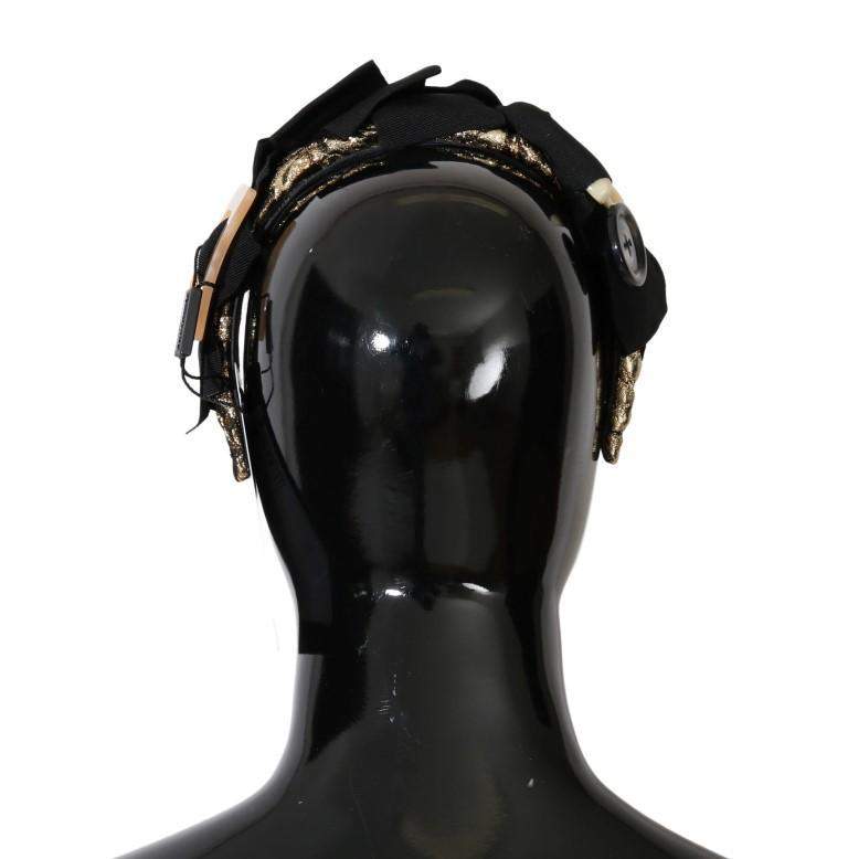 Dolce & Gabbana  Clear Crystal Brown Hair Headband #women, Accessories - New Arrivals, Black, Brand_Dolce & Gabbana, Catch, Dolce & Gabbana, feed-agegroup-adult, feed-color-black, feed-gender-female, feed-size-OS, Gender_Women, Headbands - Women - Accessories, Kogan at SEYMAYKA