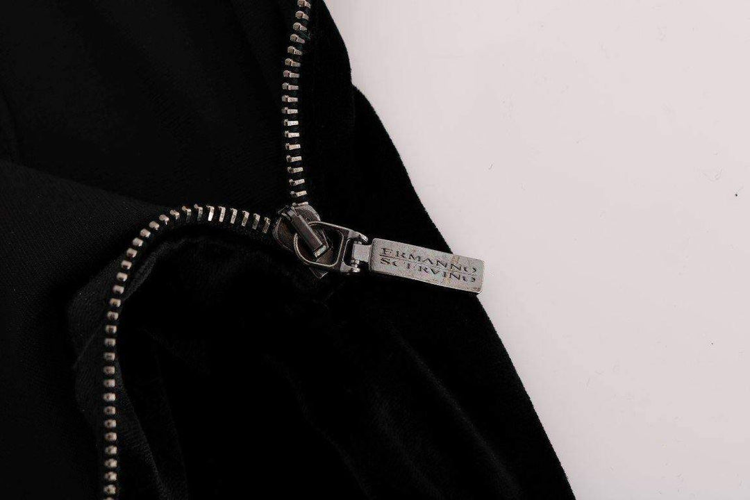 ERMANNO SCERVINO Women  Velvet Slim Fit Pants #women, Black, Catch, Ermanno Scervino, feed-agegroup-adult, feed-color-black, feed-gender-female, feed-size-IT38|XS, feed-size-IT42|M, Gender_Women, IT38|XS, IT42|M, Jeans & Pants - Women - Clothing, Kogan, Women - New Arrivals at SEYMAYKA