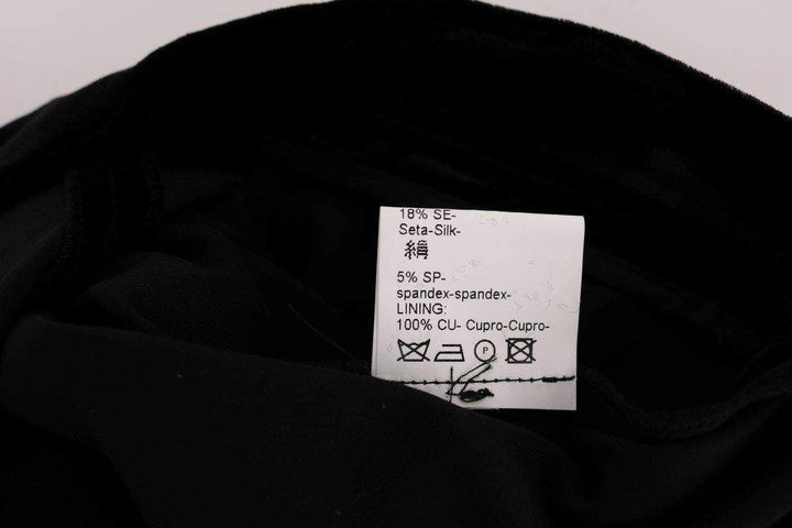 ERMANNO SCERVINO Women  Velvet Slim Fit Pants #women, Black, Catch, Ermanno Scervino, feed-agegroup-adult, feed-color-black, feed-gender-female, feed-size-IT38|XS, feed-size-IT42|M, Gender_Women, IT38|XS, IT42|M, Jeans & Pants - Women - Clothing, Kogan, Women - New Arrivals at SEYMAYKA