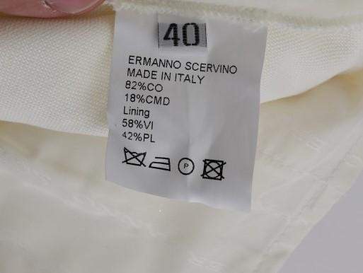 ERMANNO SCERVINO Women   Cotton Regular Fit Casual Pants #women, Catch, Ermanno Scervino, feed-agegroup-adult, feed-color-white, feed-gender-female, feed-size-IT38|XS, feed-size-IT40|S, feed-size-IT44|L, Gender_Women, IT38|XS, IT40|S, IT44|L, Jeans & Pants - Women - Clothing, Kogan, White, Women - New Arrivals at SEYMAYKA