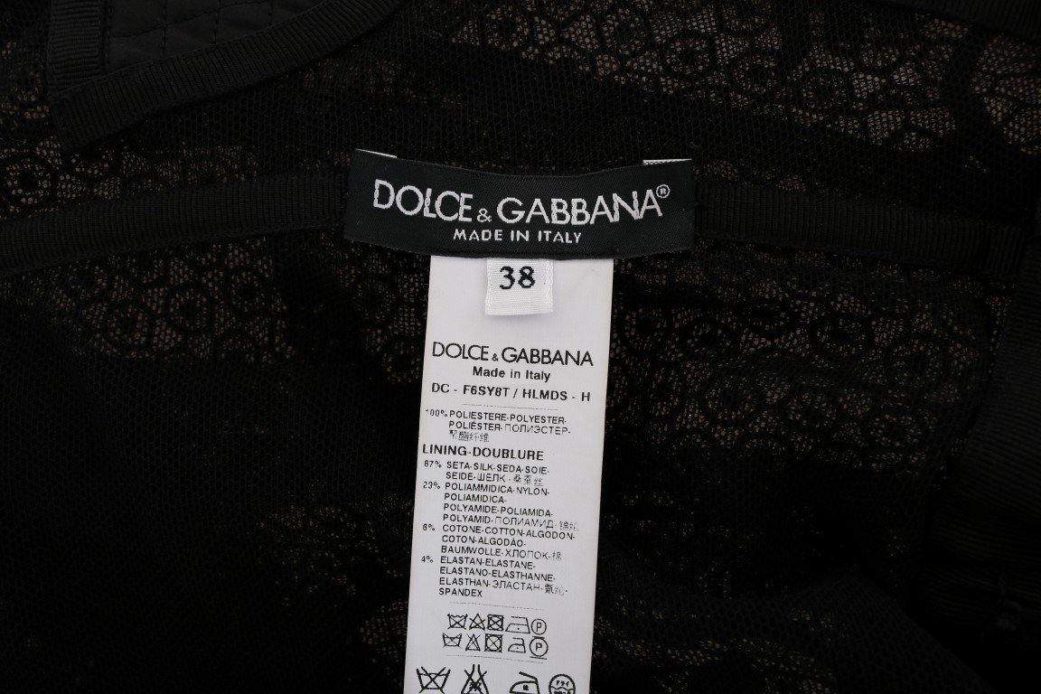 Dolce & Gabbana  Black Floral Sheath Dress #women, Black, Brand_Dolce & Gabbana, Catch, Clothing_Dress, Dolce & Gabbana, Dresses - Women - Clothing, feed-agegroup-adult, feed-color-black, feed-gender-female, feed-size-IT38|XS, Gender_Women, IT38|XS, Kogan, Women - New Arrivals at SEYMAYKA