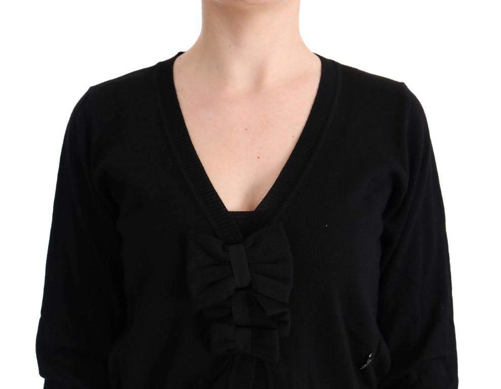MARGHI LO' Wool Blouse Sweater #women, Black, Catch, feed-agegroup-adult, feed-color-black, feed-gender-female, feed-size-IT44|L, feed-size-IT46|XL, Gender_Women, IT44|L, IT46|XL, Kogan, MARGHI LO', Sweaters - Women - Clothing, Women - New Arrivals at SEYMAYKA