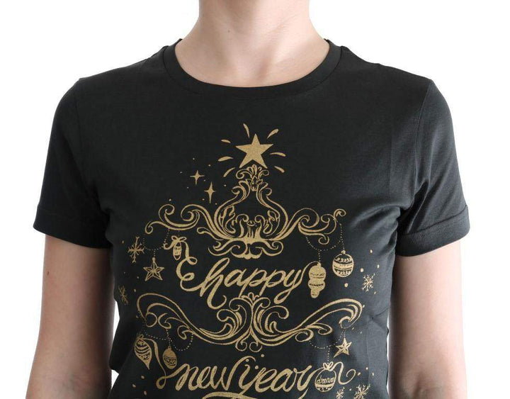 Dolce & Gabbana  Green Cotton 2017 Motive T-Shirt #women, Brand_Dolce & Gabbana, Catch, Dolce & Gabbana, feed-agegroup-adult, feed-color-green, feed-gender-female, feed-size-IT40|S, feed-size-IT42|M, Gender_Women, Green, IT40|S, IT42|M, Kogan, Tops & T-Shirts - Women - Clothing, Women - New Arrivals at SEYMAYKA