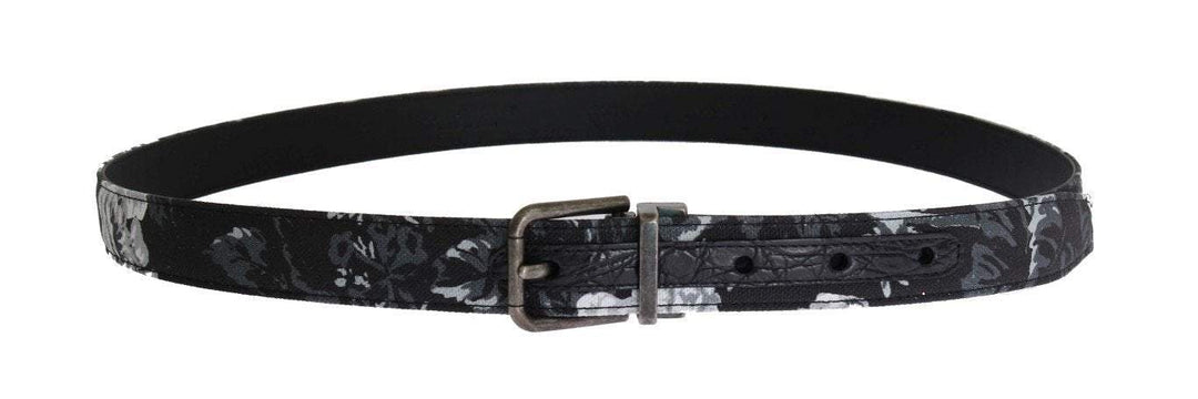 Dolce & Gabbana  Black Cayman Linen Leather Belt #men, 100 cm / 40 Inches, 85 cm / 34 Inches, 90 cm / 36 Inches, 95 cm / 38 Inches, Accessories - New Arrivals, Belts - Men - Accessories, Black, Brand_Dolce & Gabbana, Catch, Dolce & Gabbana, feed-agegroup-adult, feed-color-black, feed-gender-male, feed-size- 34 Inches, feed-size- 36 Inches, feed-size- 38 Inches, feed-size- 40 Inches, Gender_Men, Kogan at SEYMAYKA