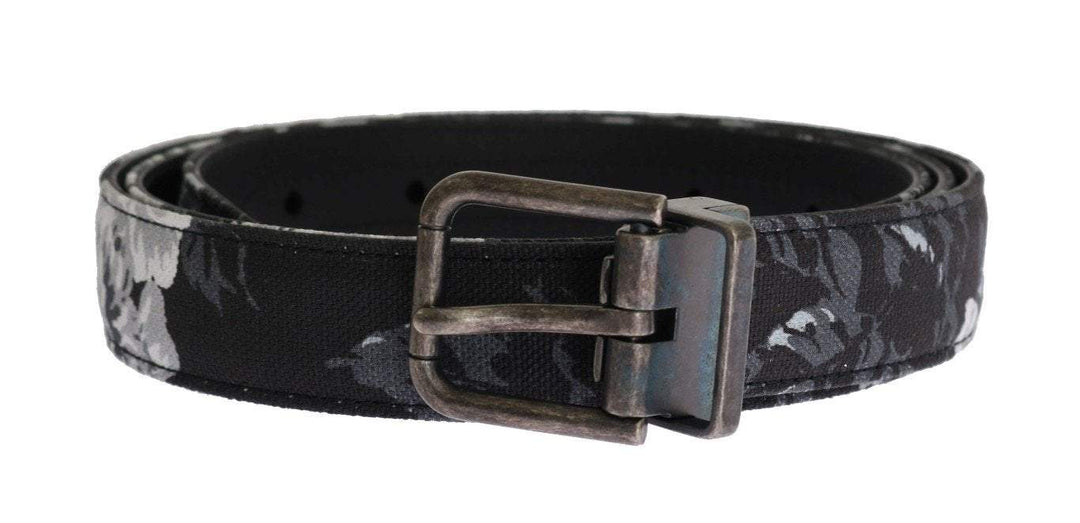 Dolce & Gabbana  Black Cayman Linen Leather Belt #men, 100 cm / 40 Inches, 85 cm / 34 Inches, 90 cm / 36 Inches, 95 cm / 38 Inches, Accessories - New Arrivals, Belts - Men - Accessories, Black, Brand_Dolce & Gabbana, Catch, Dolce & Gabbana, feed-agegroup-adult, feed-color-black, feed-gender-male, feed-size- 34 Inches, feed-size- 36 Inches, feed-size- 38 Inches, feed-size- 40 Inches, Gender_Men, Kogan at SEYMAYKA