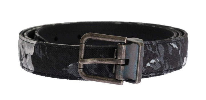 Dolce & Gabbana  Black Cayman Linen Leather Belt #men, 100 cm / 40 Inches, 85 cm / 34 Inches, 90 cm / 36 Inches, 95 cm / 38 Inches, Accessories - New Arrivals, Belts - Men - Accessories, Black, Brand_Dolce & Gabbana, Catch, Dolce & Gabbana, feed-agegroup-adult, feed-color-black, feed-gender-male, feed-size- 34 Inches, feed-size- 36 Inches, feed-size- 38 Inches, feed-size- 40 Inches, Gender_Men, Kogan at SEYMAYKA