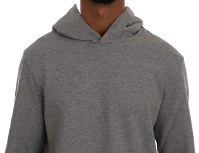 Daniele Alessandrini  Pullover Hodded Cotton Sweater #men, Catch, Daniele Alessandrini, feed-agegroup-adult, feed-color-gray, feed-gender-male, feed-size-L, feed-size-XXL, Gender_Men, Gray, Kogan, L, Men - New Arrivals, Sweaters - Men - Clothing, XXL at SEYMAYKA