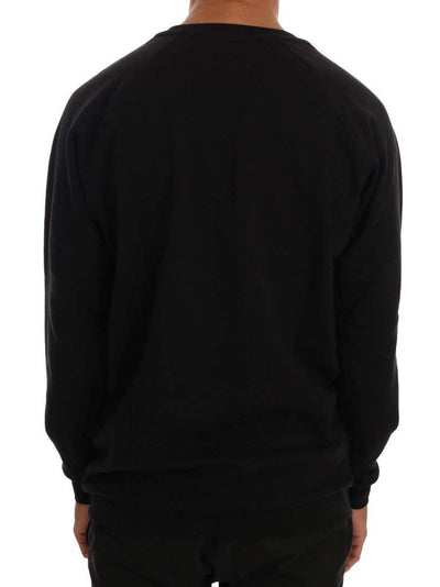 Daniele Alessandrini Crew Neck Cotton Pullover Sweater #men, Black, Catch, Daniele Alessandrini, feed-agegroup-adult, feed-color-black, feed-gender-male, feed-size-L, feed-size-S, feed-size-XXL, Gender_Men, Kogan, L, S, Sweaters - Men - Clothing, XL, XXL at SEYMAYKA