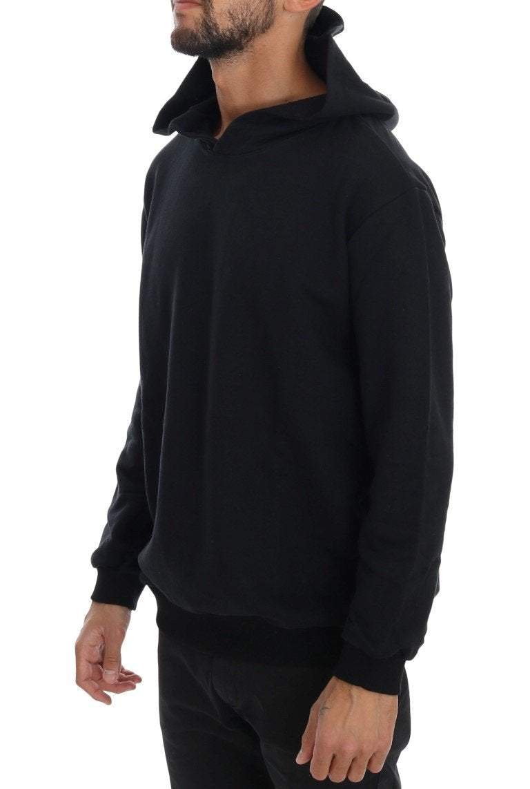 Daniele Alessandrini Gym Casual Hooded Cotton Sweater #men, Black, Catch, Daniele Alessandrini, feed-agegroup-adult, feed-color-black, feed-gender-male, feed-size-L, feed-size-M, feed-size-S, feed-size-XL, feed-size-XXL, Gender_Men, Kogan, L, M, Men - New Arrivals, S, Sweaters - Men - Clothing, XL, XXL at SEYMAYKA