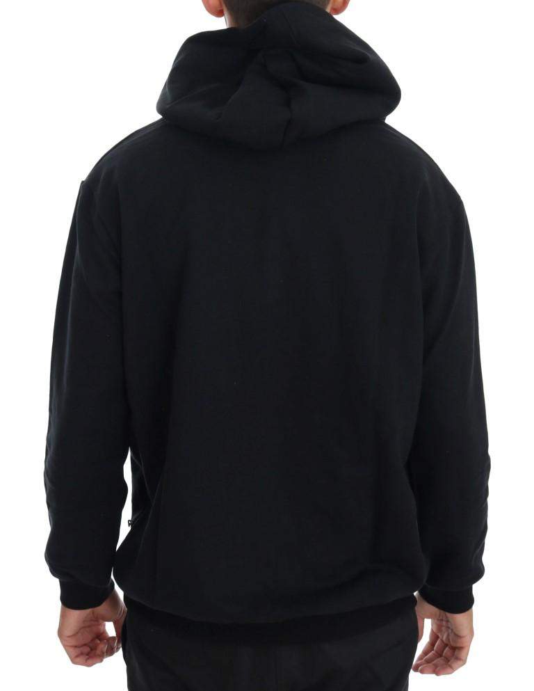 Daniele Alessandrini Gym Casual Hooded Cotton Sweater #men, Black, Catch, Daniele Alessandrini, feed-agegroup-adult, feed-color-black, feed-gender-male, feed-size-L, feed-size-M, feed-size-S, feed-size-XL, feed-size-XXL, Gender_Men, Kogan, L, M, Men - New Arrivals, S, Sweaters - Men - Clothing, XL, XXL at SEYMAYKA