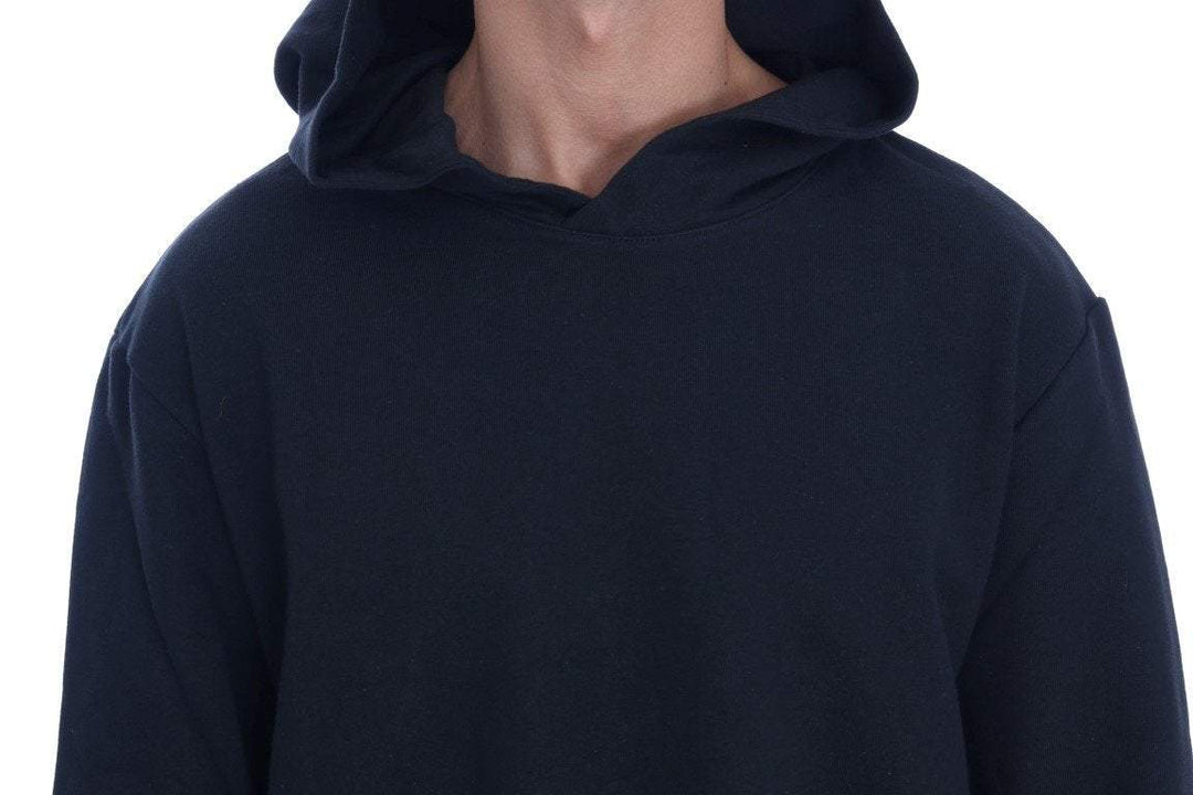 Daniele Alessandrini Gym Casual Hooded Cotton Sweater #men, Black, Catch, Daniele Alessandrini, feed-agegroup-adult, feed-color-black, feed-gender-male, feed-size-L, feed-size-M, feed-size-S, feed-size-XL, feed-size-XXL, Gender_Men, Kogan, L, M, Men - New Arrivals, S, Sweaters - Men - Clothing, XL, XXL at SEYMAYKA