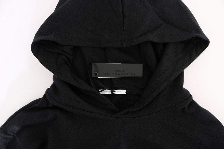 Daniele Alessandrini Gym Casual Hooded Cotton Sweater #men, Black, Catch, Daniele Alessandrini, feed-agegroup-adult, feed-color-black, feed-gender-male, feed-size-L, feed-size-M, feed-size-S, feed-size-XL, feed-size-XXL, Gender_Men, Kogan, L, M, Men - New Arrivals, S, Sweaters - Men - Clothing, XL, XXL at SEYMAYKA