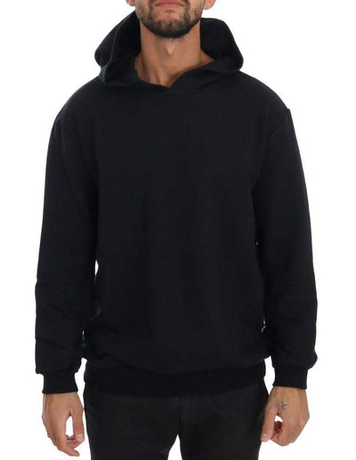 Daniele Alessandrini Gym Casual Hooded Cotton Sweater #men, Black, Catch, Daniele Alessandrini, feed-agegroup-adult, feed-color-black, feed-gender-male, feed-size-L, feed-size-M, feed-size-S, feed-size-XL, feed-size-XXL, Gender_Men, Kogan, L, M, Men - New Arrivals, S, Sweaters - Men - Clothing, XL, XXL at SEYMAYKA