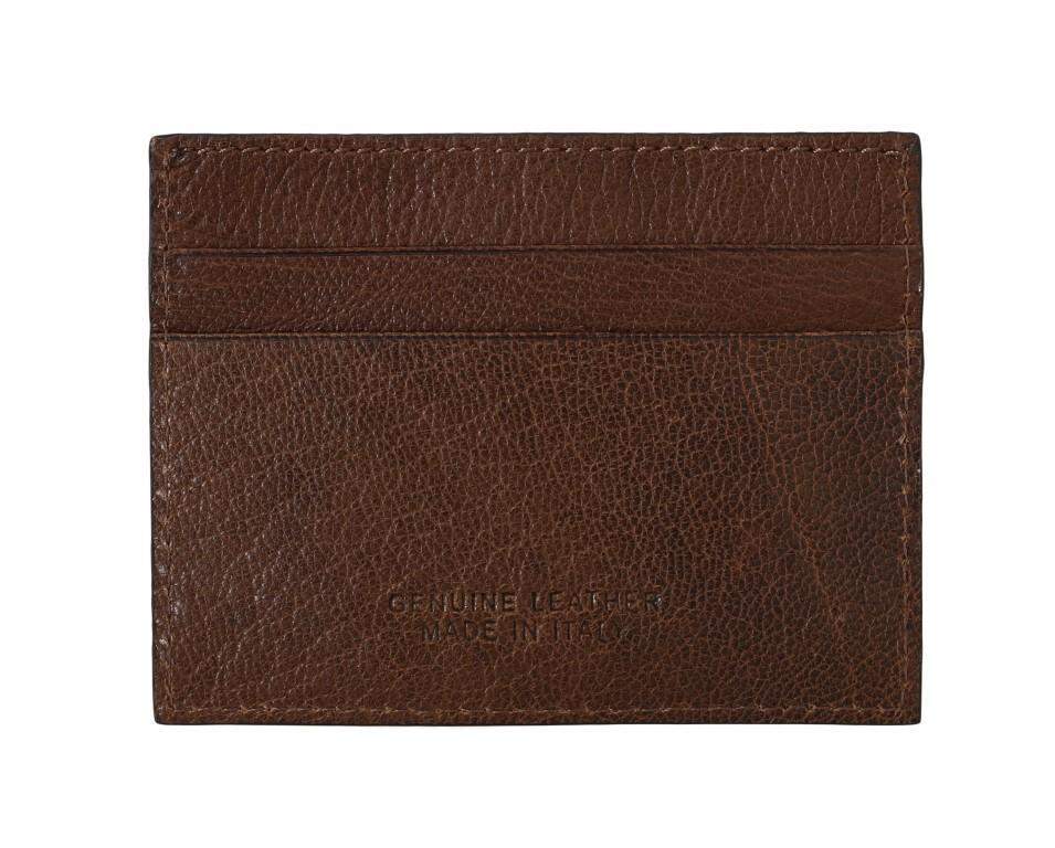 Billionaire Italian Couture  Leather Cardholder Wallet #men, Billionaire Italian Couture, Brown, Catch, feed-agegroup-adult, feed-color-brown, feed-gender-male, feed-size-OS, Gender_Men, Handbags - New Arrivals, Kogan, Wallets - Men - Bags at SEYMAYKA