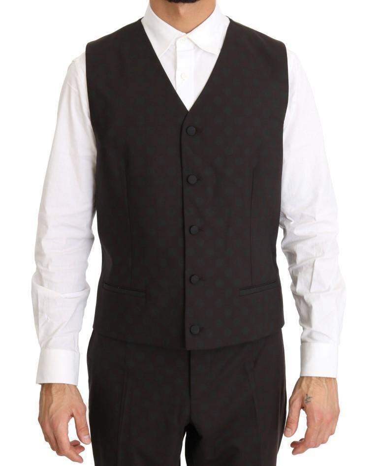 Dolce & Gabbana  Bordeaux Wool Stretch Long 3 Piece Suit #men, Bordeaux, Brand_Dolce & Gabbana, Catch, Dolce & Gabbana, feed-agegroup-adult, feed-color-bordeaux, feed-gender-male, feed-size-IT50 | L, Gender_Men, IT50 | L, Kogan, Men - New Arrivals, Suits - Men - Clothing at SEYMAYKA