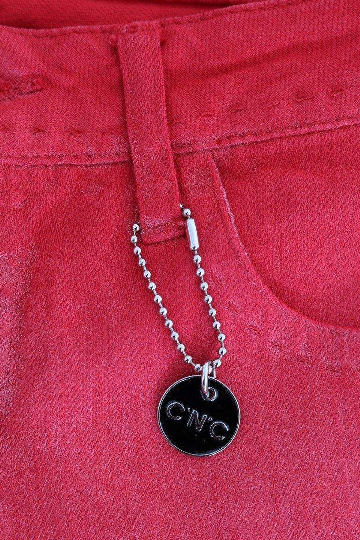 COSTUME NATIONAL C’N’C   Cotton Stretch Slim Jeans #women, Catch, Costume National, feed-agegroup-adult, feed-color-red, feed-gender-female, feed-size-W26, feed-size-W27, feed-size-W28, feed-size-W29, feed-size-W30, Gender_Women, Jeans & Pants - Women - Clothing, Kogan, Red, W26, W27, W28, W29, W30, Women - New Arrivals at SEYMAYKA