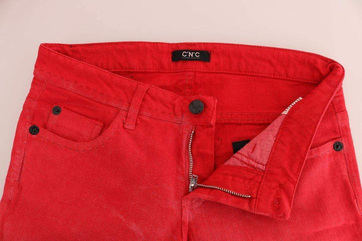 COSTUME NATIONAL C’N’C   Cotton Stretch Slim Jeans #women, Catch, Costume National, feed-agegroup-adult, feed-color-red, feed-gender-female, feed-size-W26, feed-size-W27, feed-size-W28, feed-size-W29, feed-size-W30, Gender_Women, Jeans & Pants - Women - Clothing, Kogan, Red, W26, W27, W28, W29, W30, Women - New Arrivals at SEYMAYKA