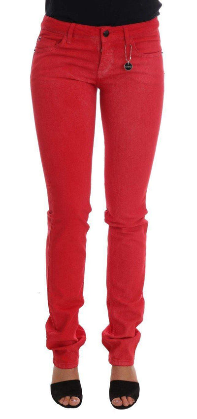 COSTUME NATIONAL C’N’C   Cotton Stretch Slim Jeans #women, Catch, Costume National, feed-agegroup-adult, feed-color-red, feed-gender-female, feed-size-W26, feed-size-W27, feed-size-W28, feed-size-W29, feed-size-W30, Gender_Women, Jeans & Pants - Women - Clothing, Kogan, Red, W26, W27, W28, W29, W30, Women - New Arrivals at SEYMAYKA