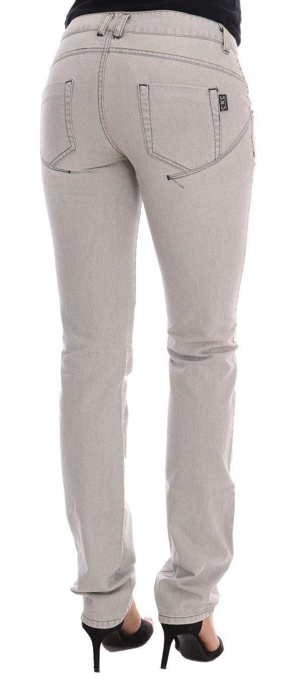 COSTUME NATIONAL C’N’C   Wash Cotton Slim Jeans #women, Catch, Costume National, feed-agegroup-adult, feed-color-gray, feed-gender-female, feed-size-W26, Gender_Women, Gray, Jeans & Pants - Women - Clothing, Kogan, W26, Women - New Arrivals at SEYMAYKA