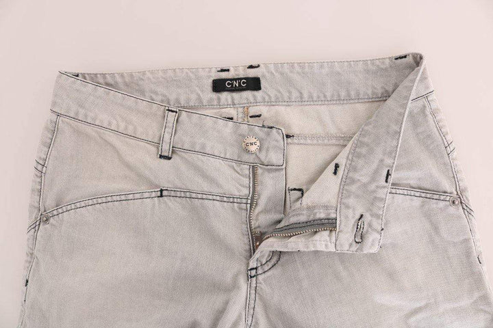 COSTUME NATIONAL C’N’C   Wash Cotton Slim Jeans #women, Catch, Costume National, feed-agegroup-adult, feed-color-gray, feed-gender-female, feed-size-W26, Gender_Women, Gray, Jeans & Pants - Women - Clothing, Kogan, W26, Women - New Arrivals at SEYMAYKA