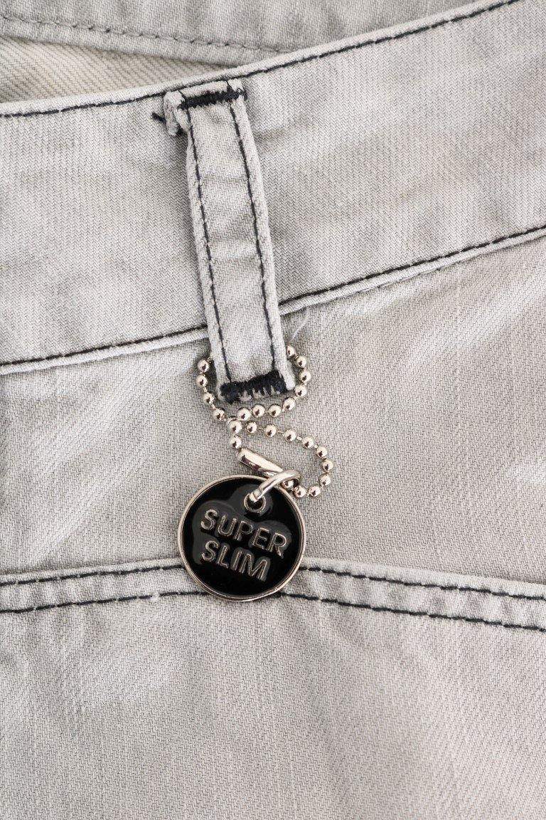 COSTUME NATIONAL C’N’C   Wash Cotton Slim Jeans #women, Catch, Costume National, feed-agegroup-adult, feed-color-gray, feed-gender-female, feed-size-W26, Gender_Women, Gray, Jeans & Pants - Women - Clothing, Kogan, W26, Women - New Arrivals at SEYMAYKA