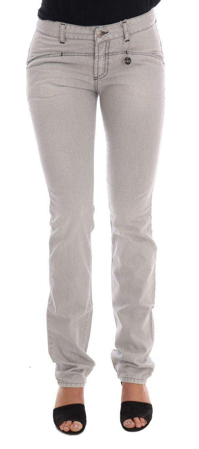 COSTUME NATIONAL C’N’C   Wash Cotton Slim Jeans #women, Catch, Costume National, feed-agegroup-adult, feed-color-gray, feed-gender-female, feed-size-W26, Gender_Women, Gray, Jeans & Pants - Women - Clothing, Kogan, W26, Women - New Arrivals at SEYMAYKA