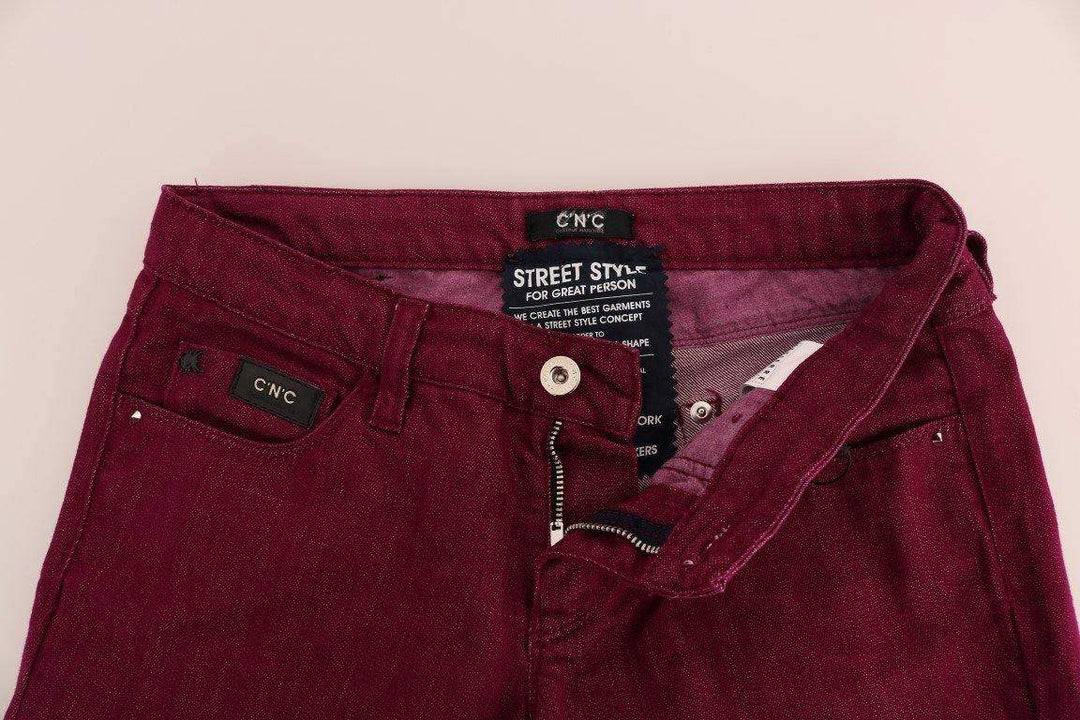 COSTUME NATIONAL C’N’C   Wash Cotton Stretch  Jeans #women, Catch, Costume National, feed-agegroup-adult, feed-color-red, feed-gender-female, feed-size-W26, Gender_Women, Jeans & Pants - Women - Clothing, Kogan, Red, W26, Women - New Arrivals at SEYMAYKA