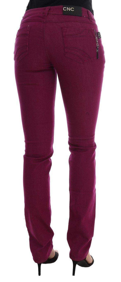 COSTUME NATIONAL C’N’C  Purple Cotton Stretch Slim  Jeans #women, Catch, Costume National, feed-agegroup-adult, feed-color-purple, feed-gender-female, feed-size-W26, feed-size-W30, Gender_Women, Jeans & Pants - Women - Clothing, Kogan, Purple, W26, W30, Women - New Arrivals at SEYMAYKA