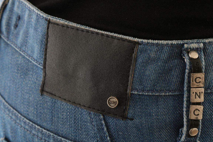 COSTUME NATIONAL C’N’C   Wash Cotton Boyfriend Fit Jeans #women, Blue, Catch, Costume National, feed-agegroup-adult, feed-color-blue, feed-gender-female, feed-size-W26, Gender_Women, Jeans & Pants - Women - Clothing, Kogan, W26, Women - New Arrivals at SEYMAYKA