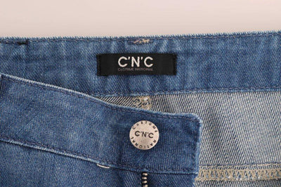 COSTUME NATIONAL C’N’C   Wash Cotton Boyfriend Fit Jeans #women, Blue, Catch, Costume National, feed-agegroup-adult, feed-color-blue, feed-gender-female, feed-size-W26, Gender_Women, Jeans & Pants - Women - Clothing, Kogan, W26, Women - New Arrivals at SEYMAYKA