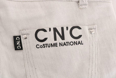 COSTUME NATIONAL C’N’C   Cotton Stretch Slim Jeans #women, Catch, Costume National, feed-agegroup-adult, feed-color-white, feed-gender-female, feed-size-W26, Gender_Women, Jeans & Pants - Women - Clothing, Kogan, W26, White, Women - New Arrivals at SEYMAYKA