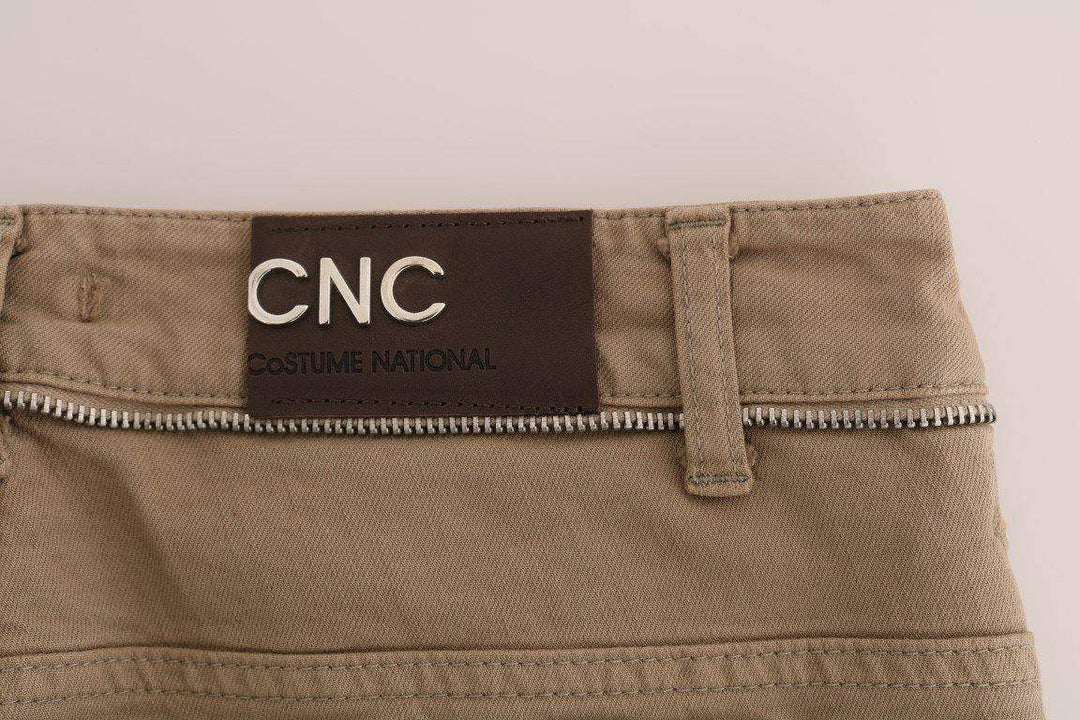 COSTUME NATIONAL C’N’C   Cotton Stretch Slim Fit Jeans #women, Beige, Catch, Costume National, feed-agegroup-adult, feed-color-beige, feed-gender-female, feed-size-W26, Gender_Women, Jeans & Pants - Women - Clothing, Kogan, W26, Women - New Arrivals at SEYMAYKA