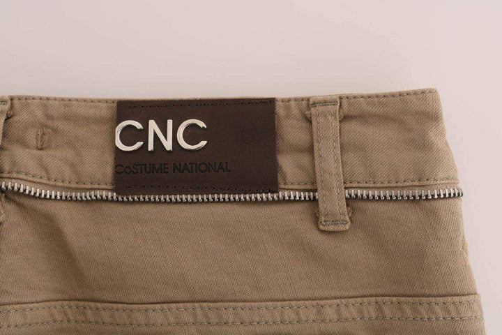 COSTUME NATIONAL C’N’C   Cotton Stretch Slim Fit Jeans #women, Beige, Catch, Costume National, feed-agegroup-adult, feed-color-beige, feed-gender-female, feed-size-W26, Gender_Women, Jeans & Pants - Women - Clothing, Kogan, W26, Women - New Arrivals at SEYMAYKA