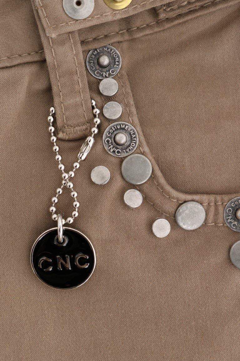 COSTUME NATIONAL C’N’C   Cotton Stretch Slim Fit Jeans #women, Beige, Catch, Costume National, feed-agegroup-adult, feed-color-beige, feed-gender-female, feed-size-W26, Gender_Women, Jeans & Pants - Women - Clothing, Kogan, W26, Women - New Arrivals at SEYMAYKA