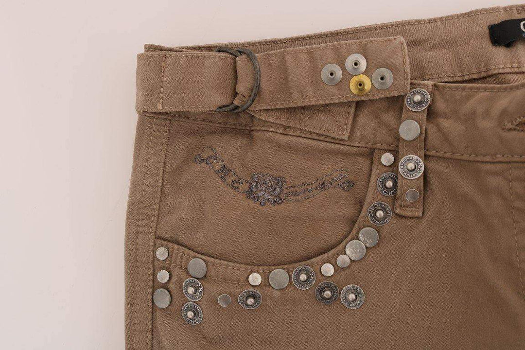 COSTUME NATIONAL C’N’C   Cotton Stretch Slim Fit Jeans #women, Beige, Catch, Costume National, feed-agegroup-adult, feed-color-beige, feed-gender-female, feed-size-W26, Gender_Women, Jeans & Pants - Women - Clothing, Kogan, W26, Women - New Arrivals at SEYMAYKA