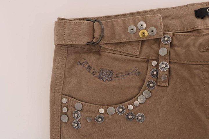 COSTUME NATIONAL C’N’C   Cotton Stretch Slim Fit Jeans #women, Beige, Catch, Costume National, feed-agegroup-adult, feed-color-beige, feed-gender-female, feed-size-W26, Gender_Women, Jeans & Pants - Women - Clothing, Kogan, W26, Women - New Arrivals at SEYMAYKA