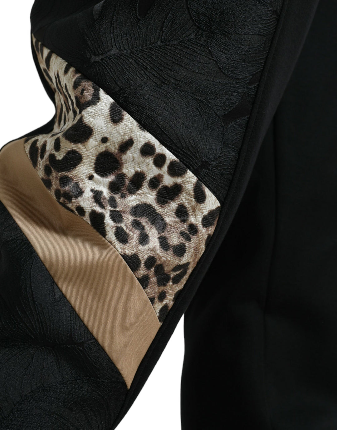 Dolce & Gabbana Black Cotton Slim Stretch Jogger Pants