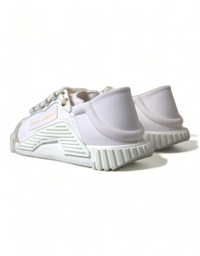 Dolce & Gabbana White NS1 Low Top Sports Women Sneakers Shoes