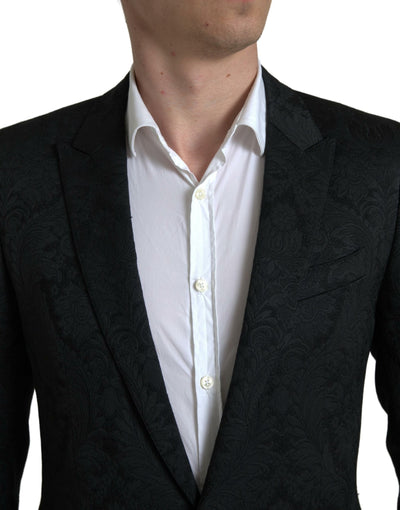 Black 2 Piece Single Breasted MARTINI Suit