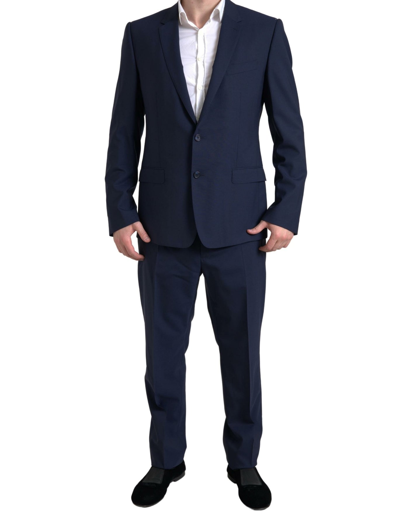 Blue 2 Piece Single Breasted MARTINI Suit