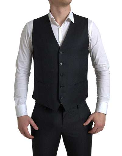 Black 3 Piece Single Breasted MARTINI Suit