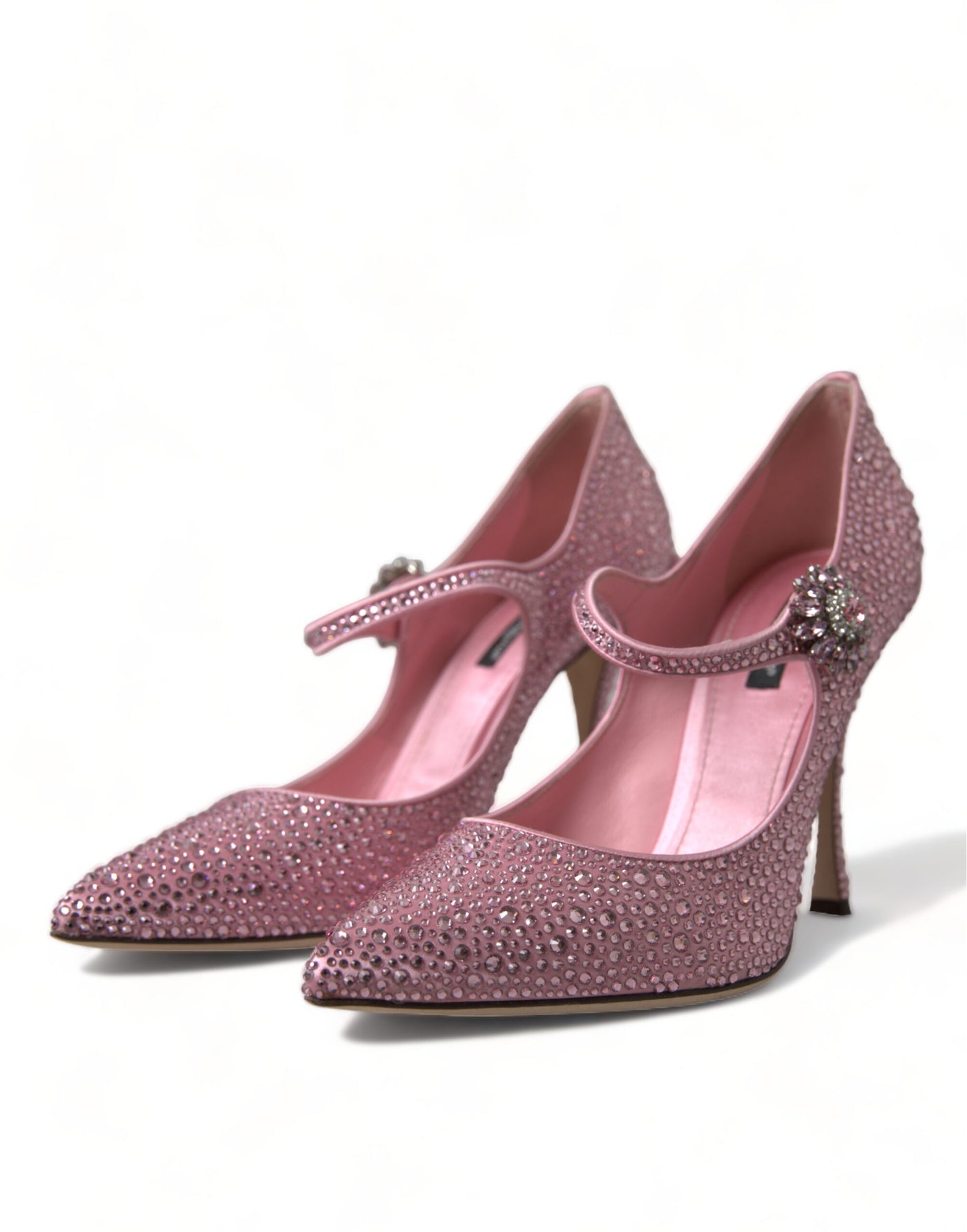 Pink Strass Crystal Heels Pumps Shoes