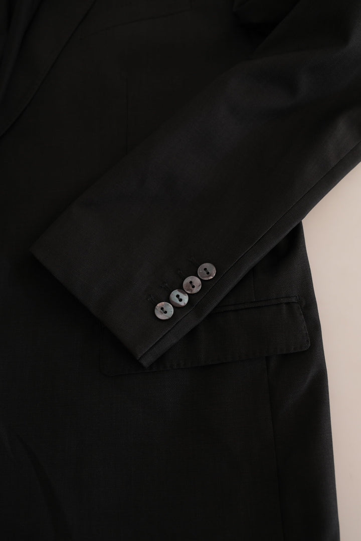 Dolce & Gabbana Black MARTINI Single Breasted 2 Piece Suit