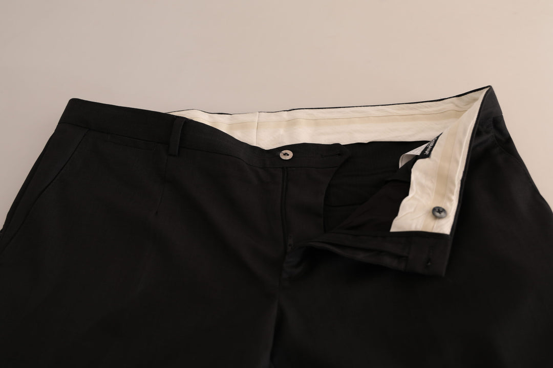 Dolce & Gabbana Black MARTINI Single Breasted 2 Piece Suit