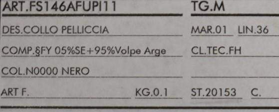 Dolce & Gabbana  Black Silver Fox Fur Scarf #women, Accessories - New Arrivals, Black, Brand_Dolce & Gabbana, Catch, Dolce & Gabbana, feed-agegroup-adult, feed-color-black, feed-gender-female, feed-size-M, Gender_Women, Kogan, M, Scarves - Women - Accessories at SEYMAYKA